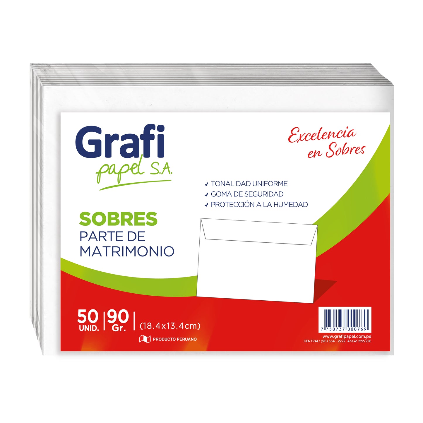 Sobre Bond matrimonio 90 gr X MILLAR