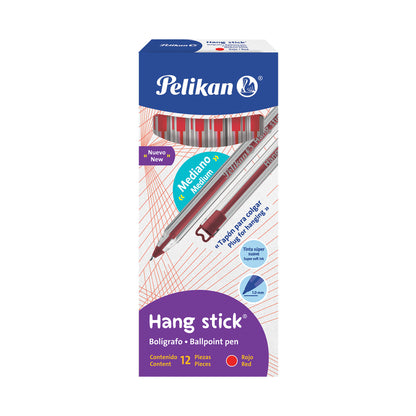 Lapicero Hang Stick Punta Mediano C/12