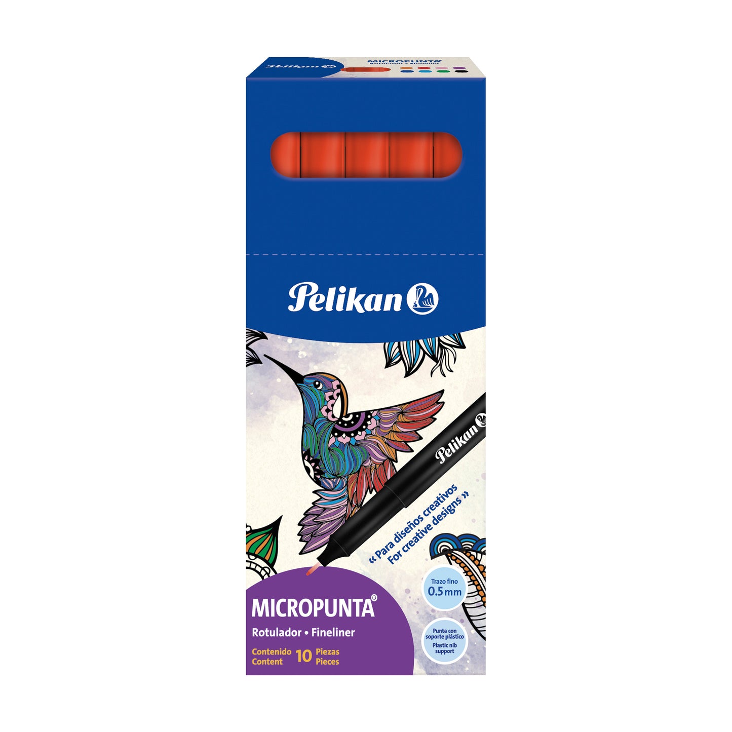 MICROPUNTA ROJO C/10