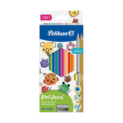 COLORES LARGOS PINTALOCO C/12 + 2