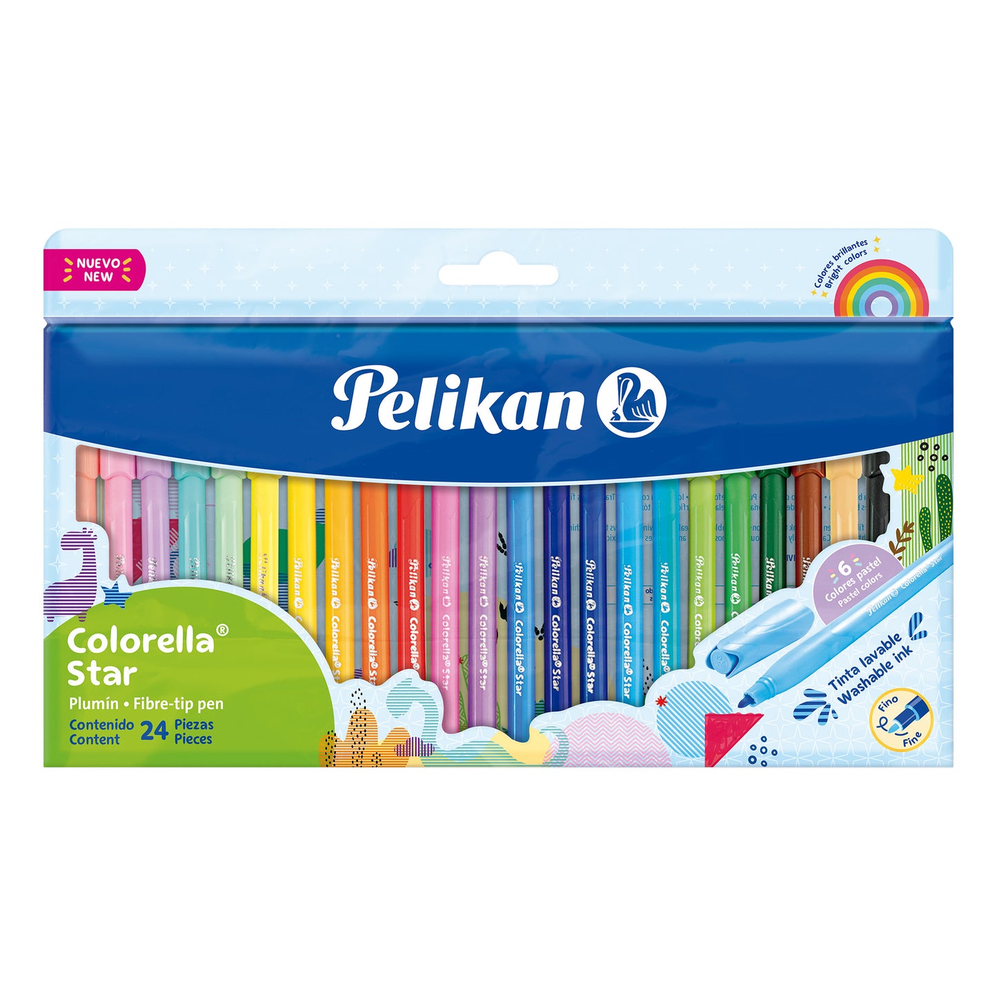 PLUMONES COLORELLA STAR C/24