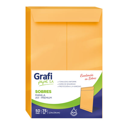 Sobre Manila A4 X MILLAR