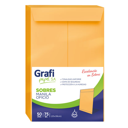 Sobre Manila Oficio X MILLAR