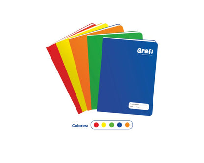 Cuaderno A4 surtido 60 gr